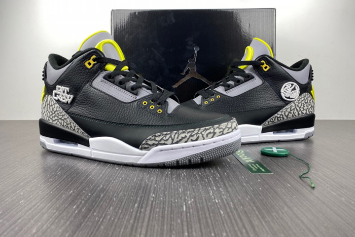 NIB Air Jordan 3 Retro Oregon Duck 282240